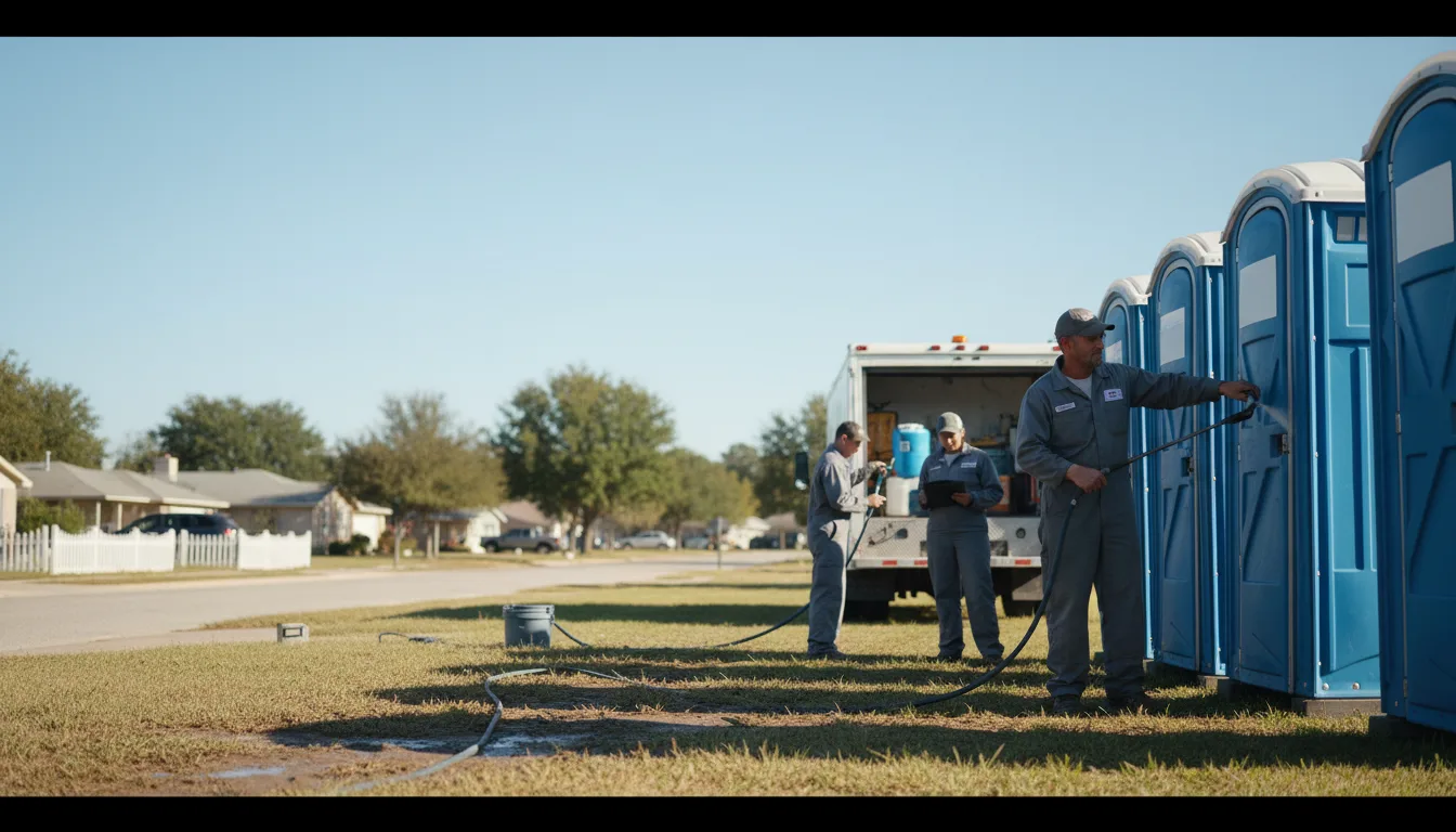 Long-Term Portable Toilet Rental in Saxe, VA near me